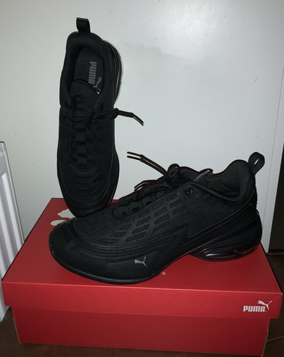 Puma meza cell black sneakers - meza,