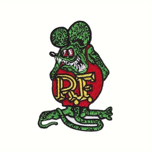 Rat fink patch badge - fink,