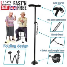 LED Folding Walking Cane for
