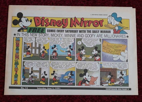 Disney mirror comic from - disney,