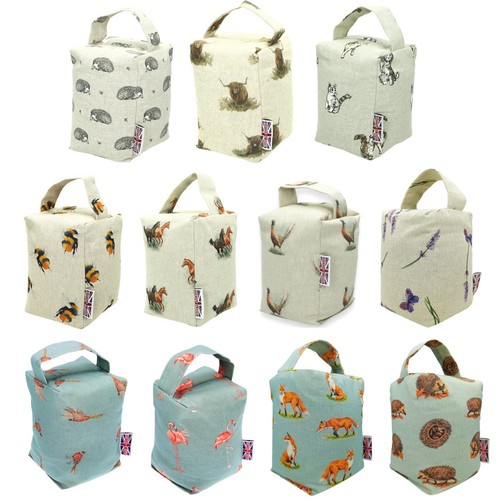 Fabric doorstop decorative - fabric,