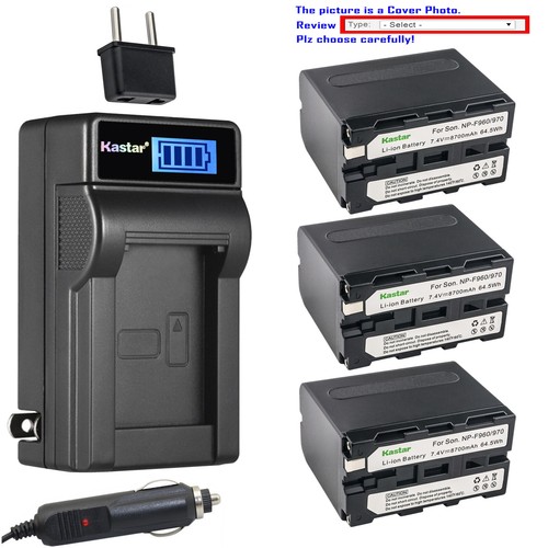 Kastar battery lcd - lcd, ac