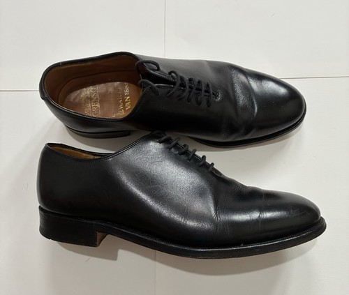 Grenson black leather - leather, oxford