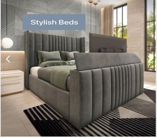 Panel design Tv Bed with