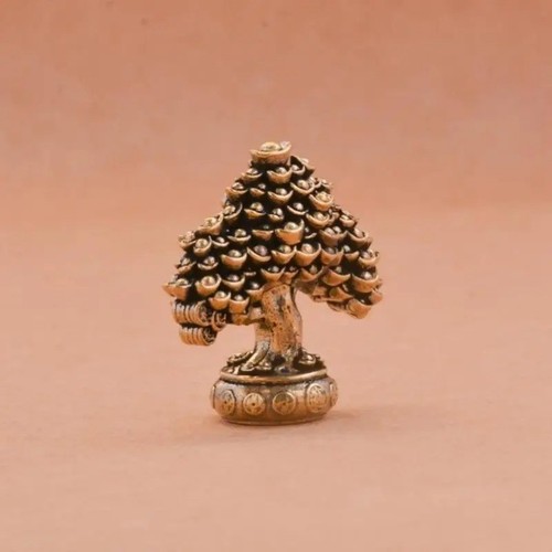 Small brass money tree - small,