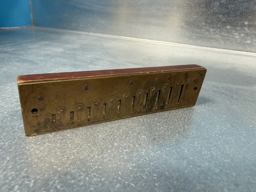 Antique brass hole diatonic - antique,