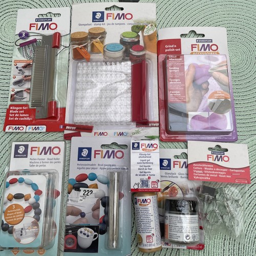 Fimo polymer clay accessories - polymer,