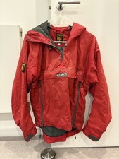Paramo Velez Adventure Smock Small Red Waterproof Jacket Great Condition