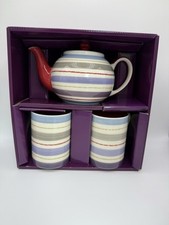 Brand New in Box! Beautiful Hand Painted Whittards Tea for 2 Gift Set