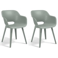 2x Allibert Outdoor Chairs