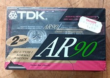 2x TDK AR90 Type I Blank Audio