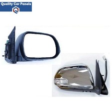 Door Mirror Electric Chrome W/