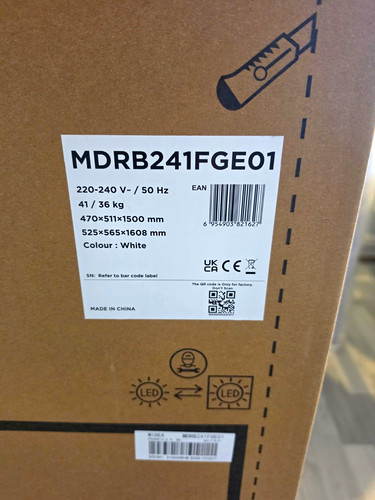 Midea bottom freezer - bottom,