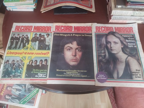 Record mirror mags from - 3,