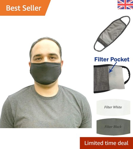 Washable cotton face mask with - mask,