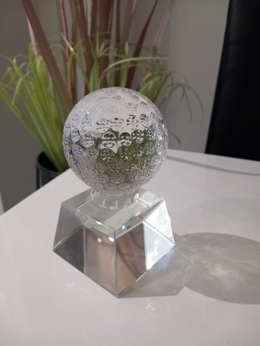Heavy glass golf ball - glass,