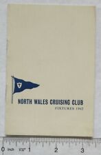 1962 North Wales Cruising Club