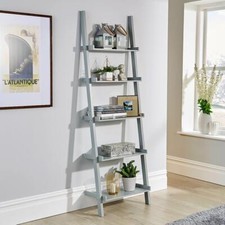 Grey Ladder Shelving Unit 5