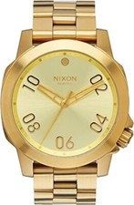 NIXON A468502 GOLD DIAL GOLD