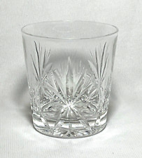 EDINBURGH CRYSTAL~ 3.25" OLD FASHIONED GLASS (Star of Edinburgh, 6 oz)~ Scotland