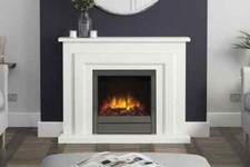 Elgin & Hall PRYZM 48" Farnham Marble Electric Fireplace