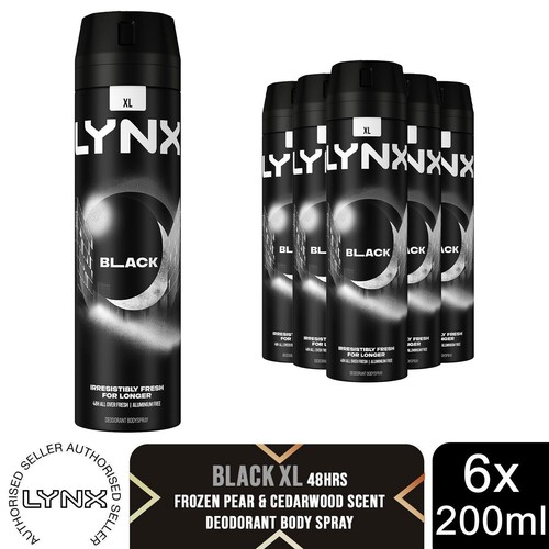 Lynx black 48h - xl, fresh