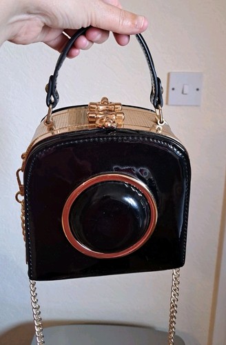 Luxury black gold bag - luxury, with