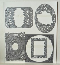 Mixed Shape Frame Dies - 5 dies - Oval. Rectangle, Square