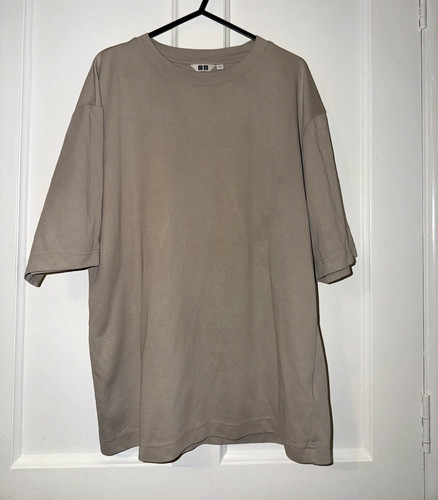 Uniqlo airism beige - beige, crew