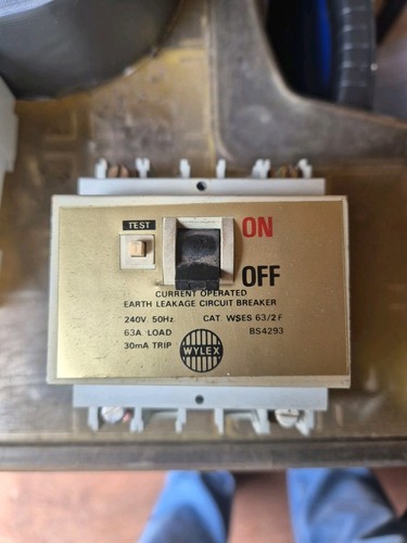 Wylex 63a 30ma rcd bs4293 - 30ma,