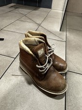 Cat Caterpillar Boots Tan