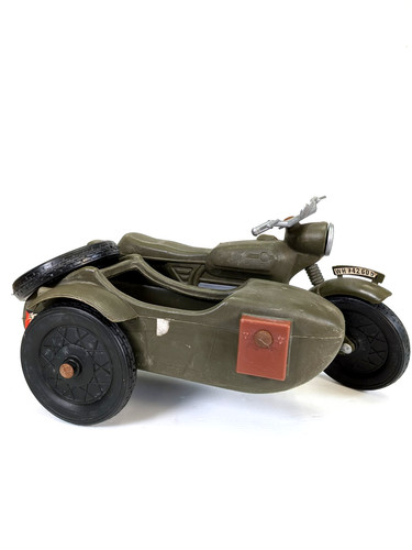 Action man motor bike with - man,