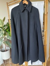 Burberry Cashmere Cape. Black