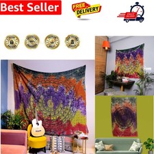 Mandala Elephant Tapestry