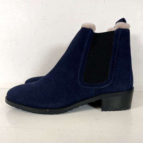 Emu australia ellin blue suede - emu,