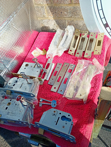 Mortise door lock - mortise, w/