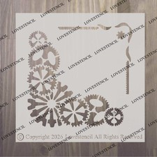 Steampunk stencils