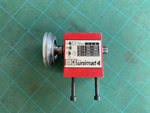 Emco unimat headstock with - 4,