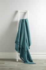 Lisbon Throw 100% Cotton Plain