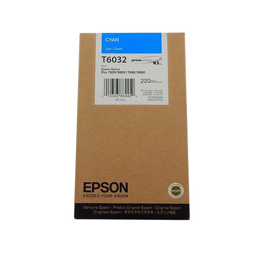 Epson cartridge t6032 - epson, cyan