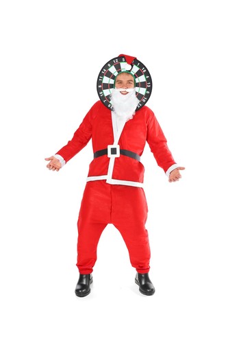 Adult santa dartboard - santa,