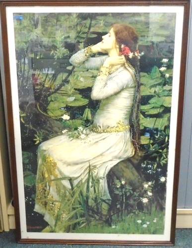 Framed print ophelia - -,