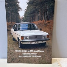 Chrysler avenger 1600 - chrysler,