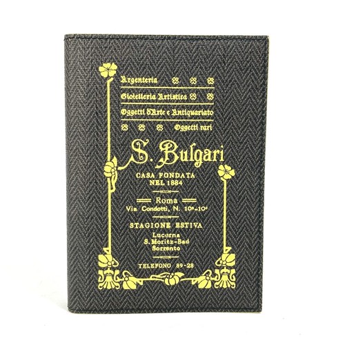 Unused bvlgari notepad - unused,