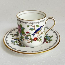 Vintage Aynsley "Pembroke" Demi-Tasse/Espresso Cup & Saucer