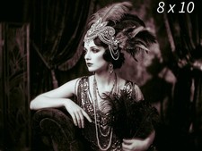 1920s Flapper Showgirl 8x10