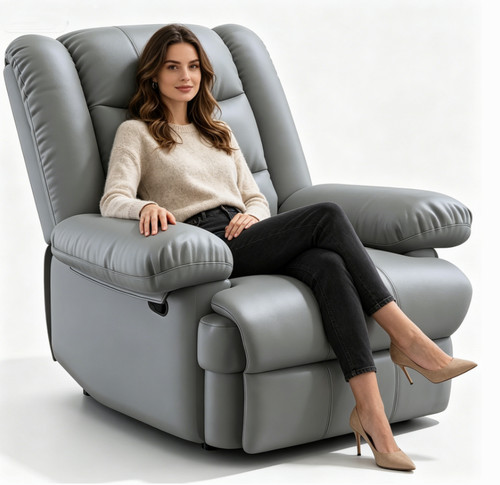 Leather recliner chair for - pu,