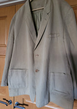 OAKMAN Mens 2 Button Blazer
