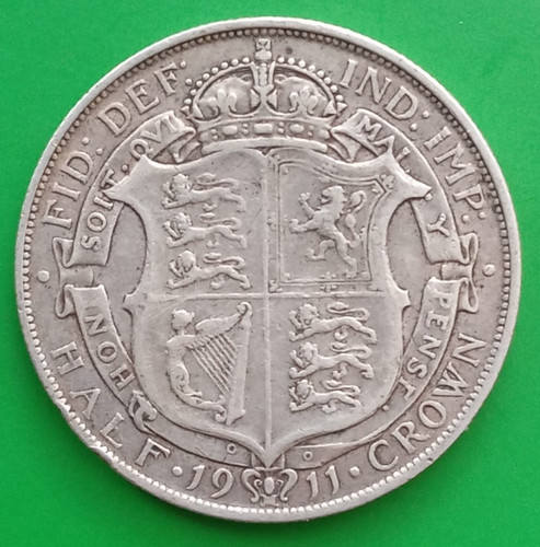 1911 george silver half - 1911,