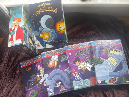 Futurama dvd box set bundle - box,